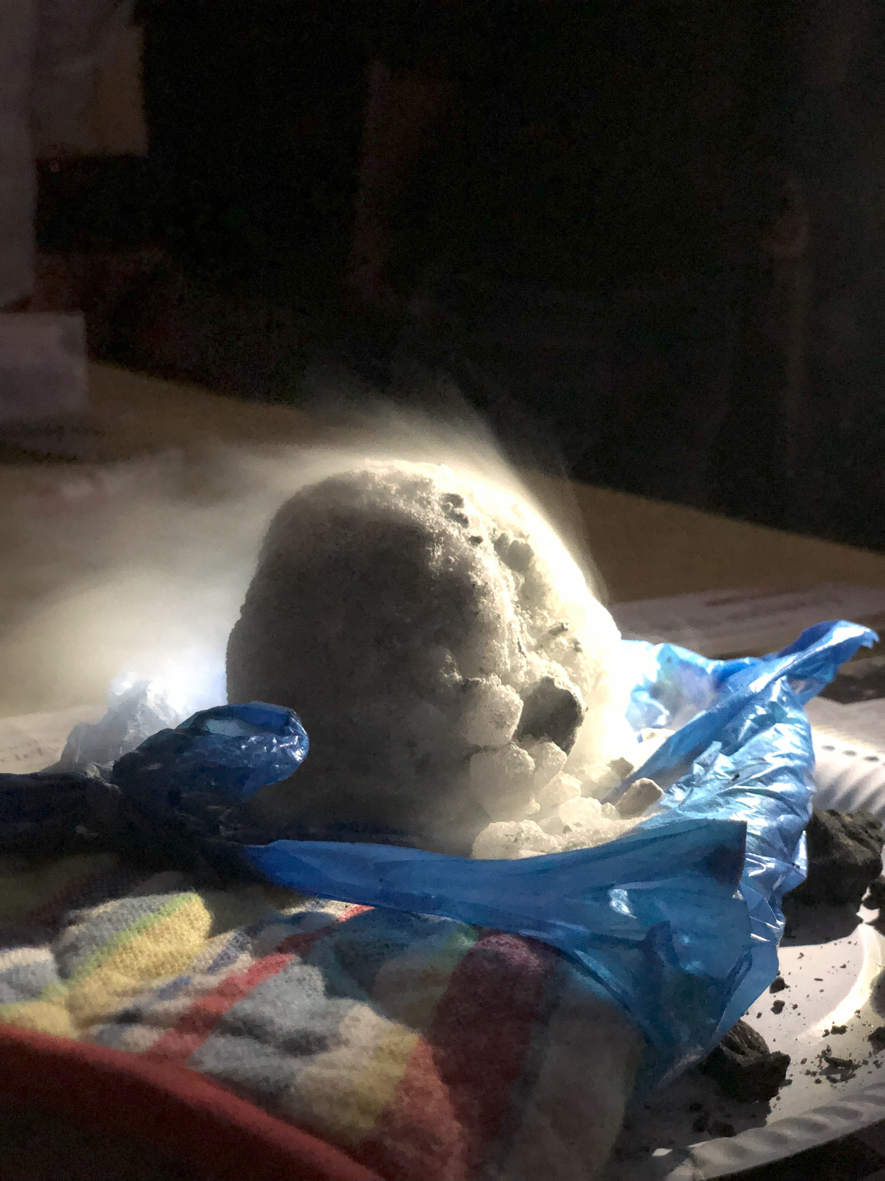 Artificial Comet Experiment